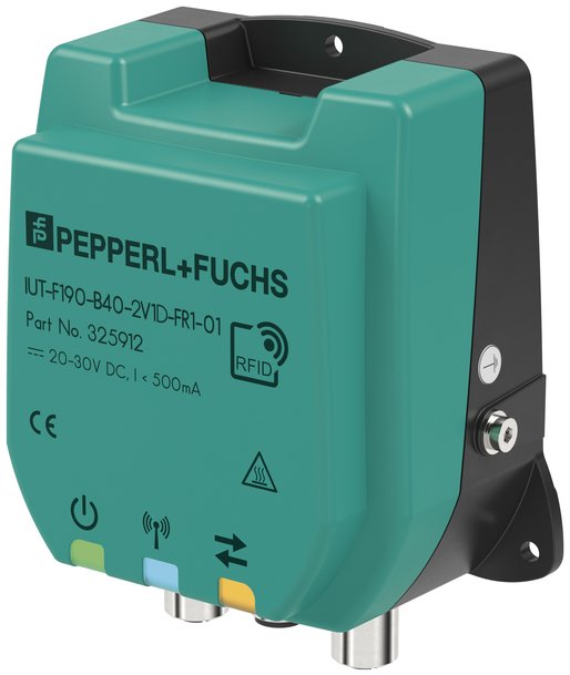 Az IUT-F190-B40 UHF olvasó/író fej integrált ipari Ethernet interfésszel és REST API-val kiszélesíti a Pepperl+Fuchs RFID portfólióját
